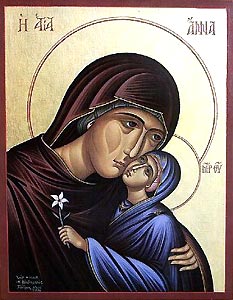 праведная Анна, мать Пресвятой Богородицы