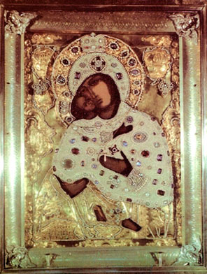 Псково-Печерская икона Божией Матери Умиление